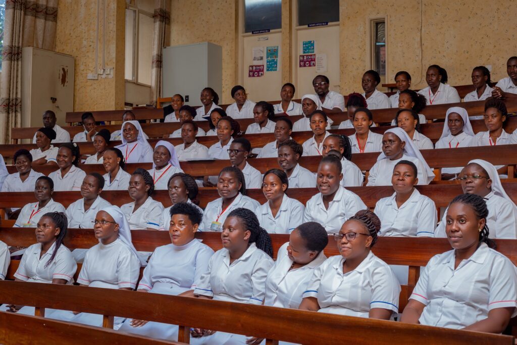 St. Francis Hospital Nsambya Training School is a one in three school, comprising of a Nursing, Midwifery and Laboratory schools. It is the training department of St. Francis Hospital Nsambya.